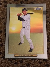 2020 Topps Series 1 Baseball Gary Sanchez Turkey Red Chrome Insert #58 Yankees
