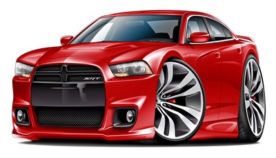 Dodge charger art