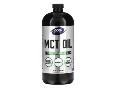NOW Foods, Sports, MCT Oil, MCT-Öl für Sportler, geschmacksneutral, 14 g, 946 ml