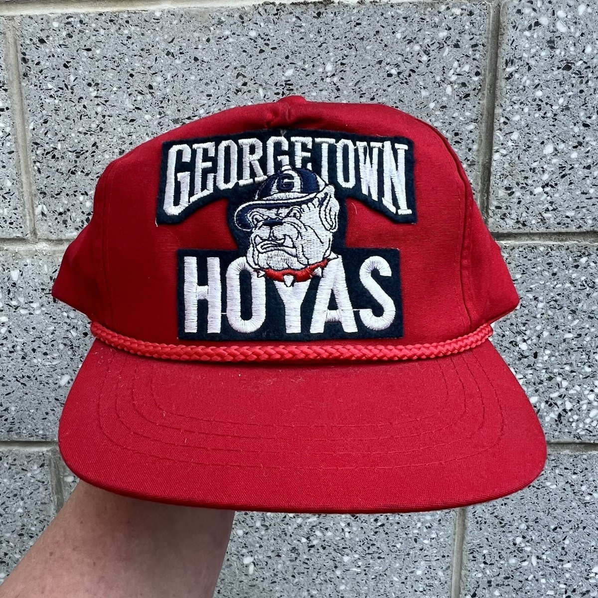 Georgetown Hoyas yupong snapback hat | eBay