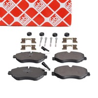 febi BremsbeläGe + Warnkontakt FüR Nissan Cabstar NT400 Cabstar Vorne D10609X60B