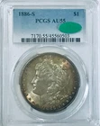 1886 S Morgan Dollar PCGS AU55 CAC