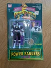 MMPR VTG 1994 Mighty Morphin Power Rangers Flip Head Black Ranger Zack Bandai