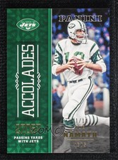 2016 Panini Accolades Gold 1/10 Joe Namath #19 HOF 1m1a
