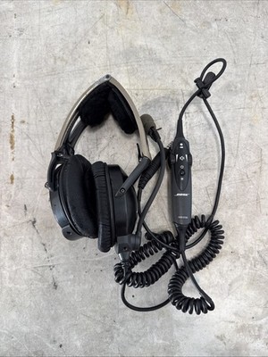 Bose A10 X AHX-32-02 ANR Headset With Single Military Helicopter