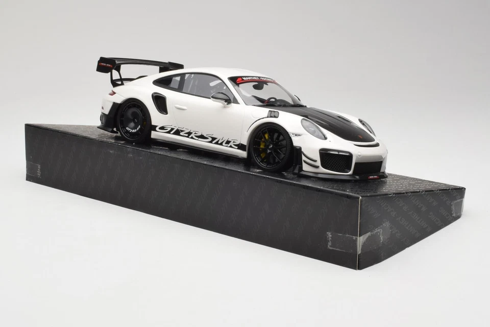 MR-911-GT3RS-1801 Porsche 911 991.2 GT3 RS Manthey Racing Blanco Minichamps 1/18 Foto 4 de 4