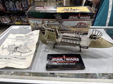 VINTAGE KENNER TATOOINE SKIFF W BOX COMPLETE RARE ROTJ 1984