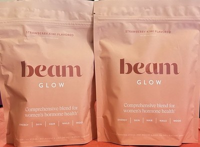 2x Beam Glow Strawberry Kiwi Comprehensive Blend Women s Hormone Health  08/27