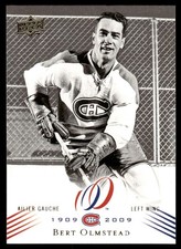 2008-09 Upper Deck Montreal Canadiens Centennial BERT OLMSTEAD #31