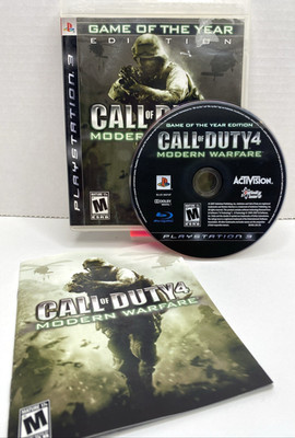 Call of Duty 4: Modern Warfare (PS3) Game of Year Edition - Complete in Box!