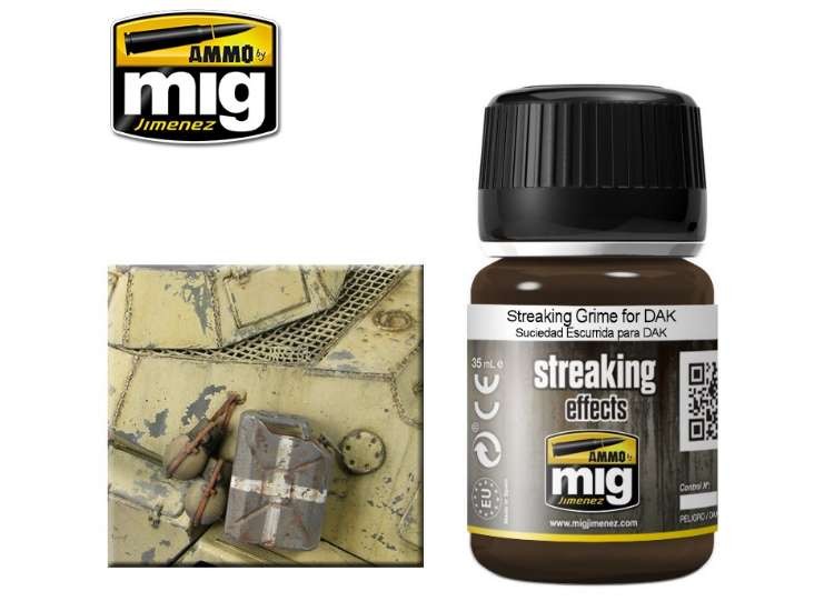 Ammo Mig A.MIG1201 35ml - Streaking Grime For Dak - Enamel
