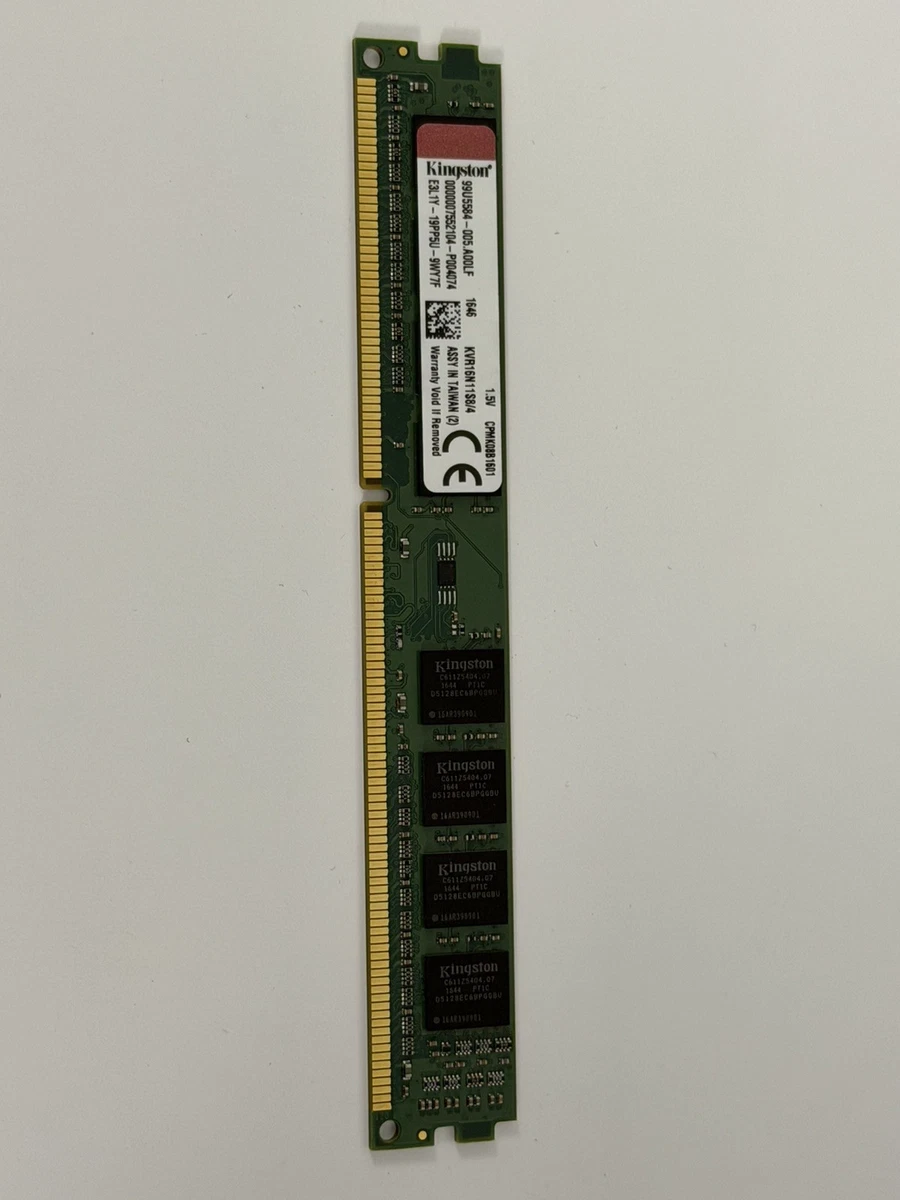 4GB DDR3 メモリ Kingston DDR3 SDRAM 4 GB Total Capacity Memory (RAM) for sale | eBay