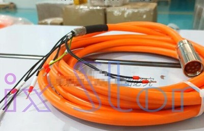 QTY:1 Servo motor power cable power cable connection cable 8CM010.12-1 10M #zc