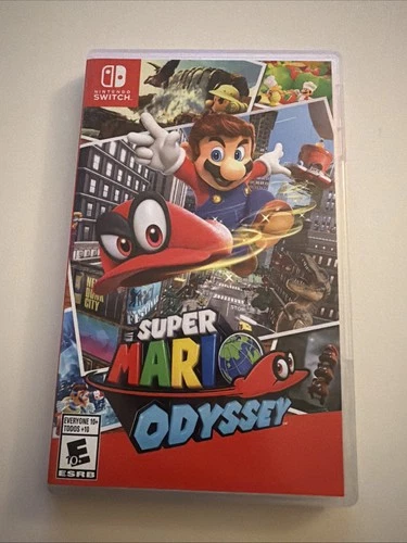 Super Mario Odyssey Nintendo Switch Game | Cartridge, Case | Excellent Condition
