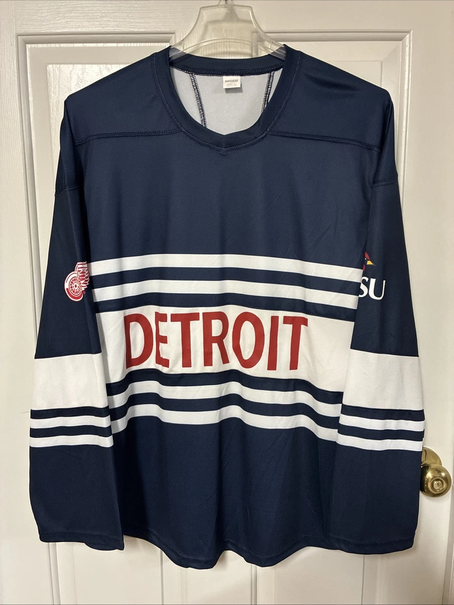 Blue Jersey Detroit Red Wings NHL Fan Apparel & Souvenirs for sale