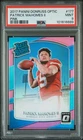 2017 PANINI DONRUSS OPTIC PINK #177 PATRICK MAHOMES II ROOKIE RC PSA 9
