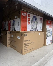 STAR WARS R2D2 - 3.5 foot animated LED R2D2 - Home Depot