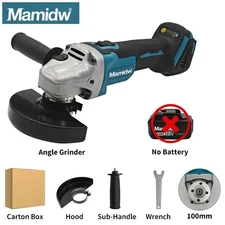 Mamidw 125mm Brushless Lithium Electric Angle Grinder - NO battery