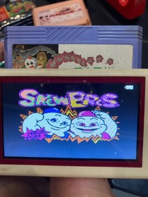 Famicom Game NES Snow Bros. (IC Chips + Glob)