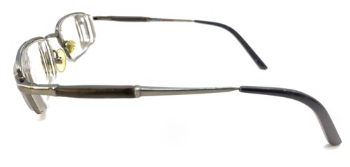 Carrera Gray Silver Slim Rectangle Eyeglasses Frames 49 140 Designer Men Women - Picture 7 of 12