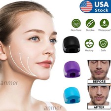 3Pack Jawline Exerciser Mouth Exercise Fitness Ball Neck Face Jaw Trainer Toning
