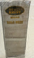 Vintage Honey Krust Bread General Store Door Screen Advertisement