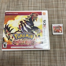 Pokémon OMEGA Ruby Nintendo 3DS, 2014 Complete In Box CIB Tested & Working