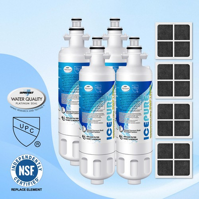 #ad ICEPURE ADQ36006101 Replacement for LG LT700P Kenmore Elite 9690 amp; Air Filter $27.99