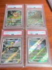 2025 Pokemon TCG Chinese Exclusive Gem Pack Vol. 2 CBB2C Eevee (4)Pcs Set PSA 10