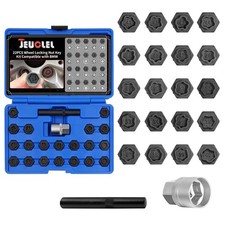 22Pcs Wheel Locking Nut Key Kit for BMW Anti-Theft Lug Removal