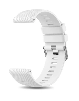 Bracelet "Quick Release" blanc pour montre Garmin (20mm) - Photo 1/4