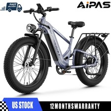 1800W E-bike 26" 48V Electric Bike Mountain Bicycle Fat Tire 36mph for Adults