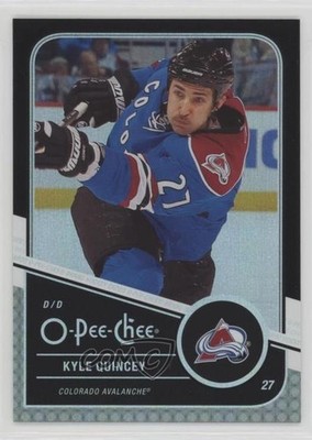 2011-12 O-Pee-Chee Rainbow Foil Black Border 75/100 Kyle Quincey #224 o1h