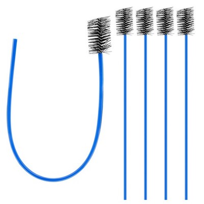 16-Inch Flexible AC Drain Line Cleaning Brush, 5-Pack, for Condensate P-Trap ...