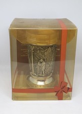 Weinbecher Weinkelch SKS Zinn Höhe 10 cm Unbenutzter Zustand Spitzweg