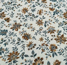 GUY GOODFELLOW FABRIC 'RENDLESHAM - COGNAC' 2 METRES (200cm) 100% Linen