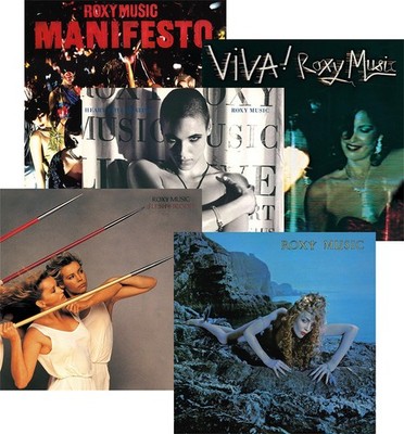 5 Album Set (Siren / Viva Roxy Music / Manifesto / Flesh And Blood / Heart  ...