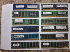 Pc Memory Lot 12 assorted sticks  Lot 5