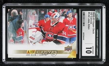 2022-23 Upper Deck Series 1 UD Canvas Jake Allen #C42 CGC 10 Gem Mint