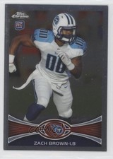2012 Topps Chrome Zach Brown #152 02fd