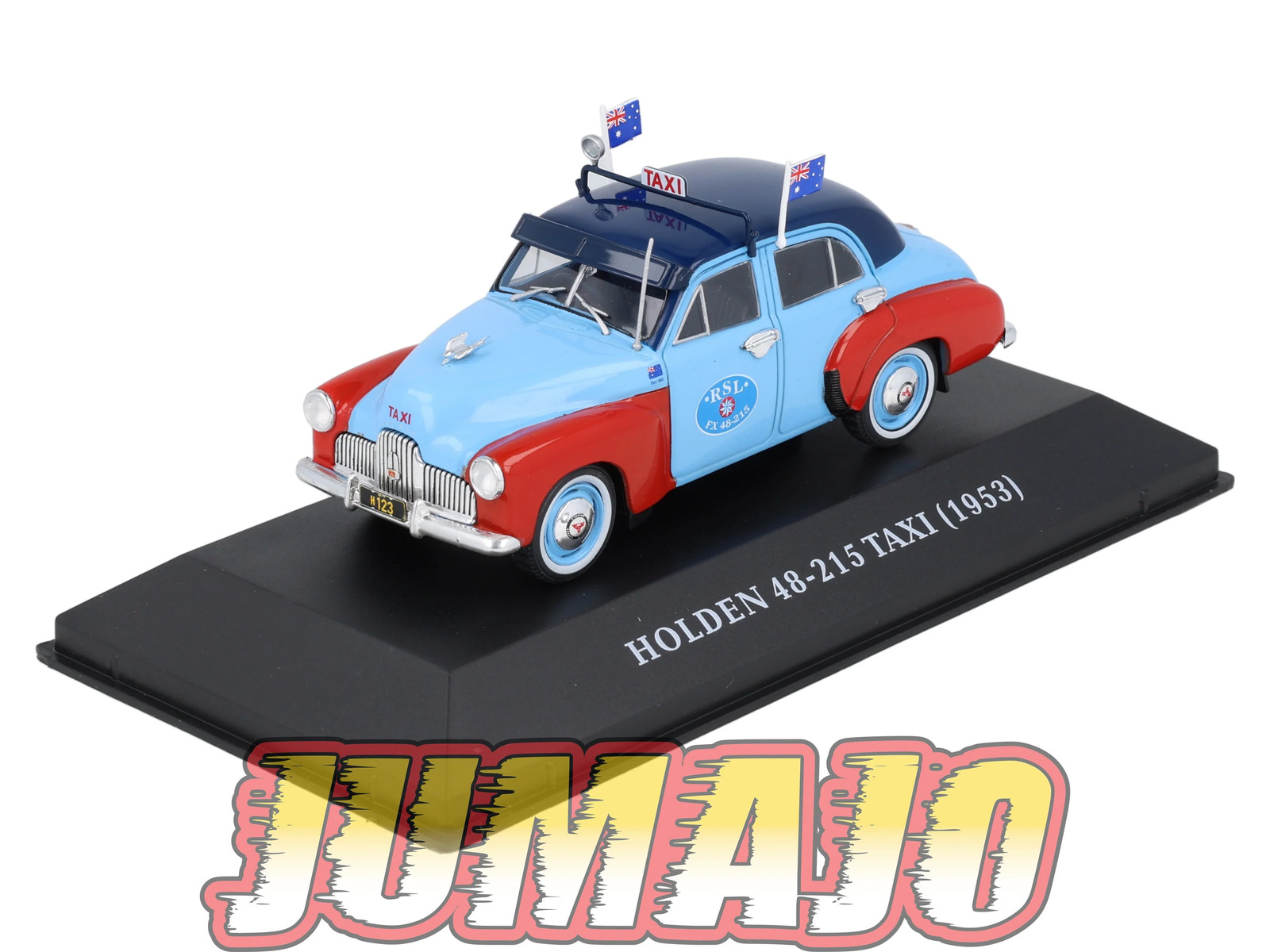Voiture miniature Holden 48-215 Taxi 1953 IXO 1/43 en métal injecté