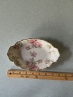 Vintage Limoges porcelain oval bowl — photo 1