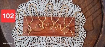 5 Seater Wood Metal Pipe Holder