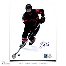 Erin Ambrose Team Canada Signed 8x10 Photograph with the Puck