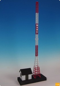 Korber Models #703A - O Scale - Radio Tower Kit w/ Flashing LED