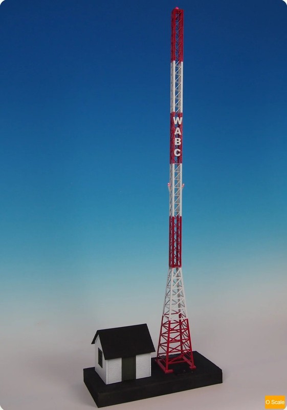 Korber Models #703A - O Scale - Radio Tower Kit w/ Flashing LED