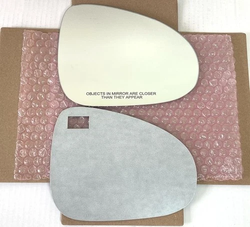 New Replacement Convex Mirror Glass with Full Size Adhesive for 2011-2017 VW ...
