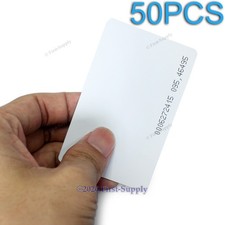50pcs 125Khz ID RFID Proximity Cards 0.8mm Thickness Brand New