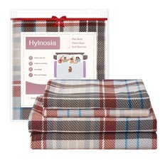 Cal King Bed Set - 4-Piece Extra Cal King Deep Pocket Sheets Set Fits Mattres...