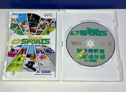 Deca Sports (Nintendo Wii, 2008) CIB Completo con Manual - PROBADO - EN MUY BUENA CONDICIÓN - Imagen 4 de 5